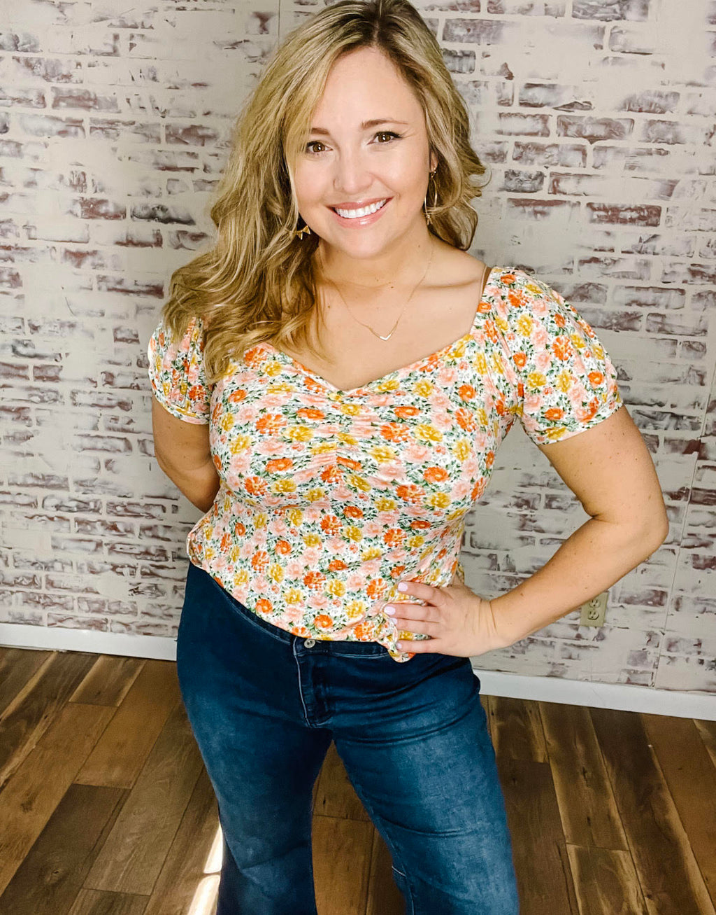 Fabulous in Floral Top